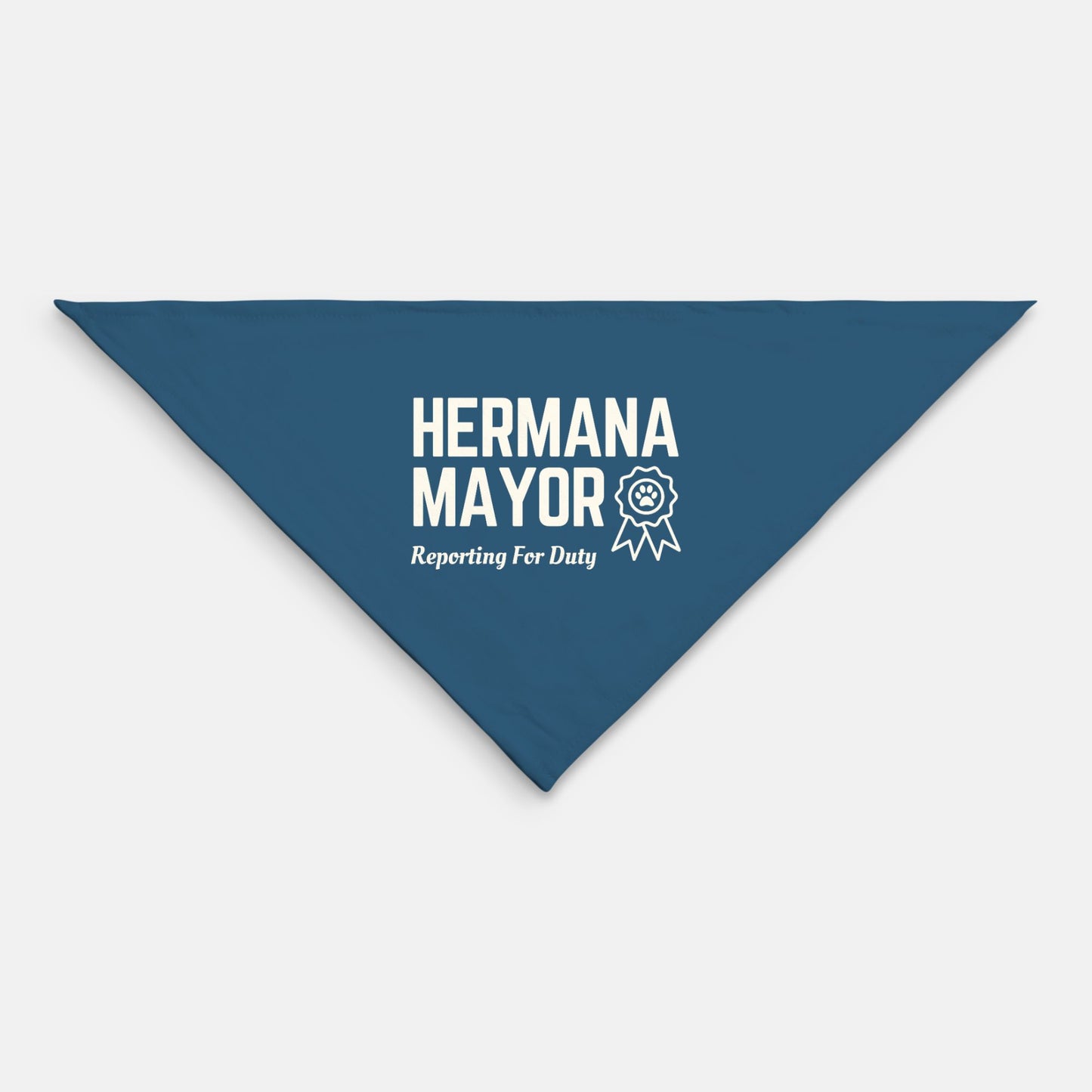 Hermana Mayor Reporting For Duty Dog Bandana