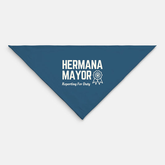 Hermana Mayor Reporting For Duty Dog Bandana