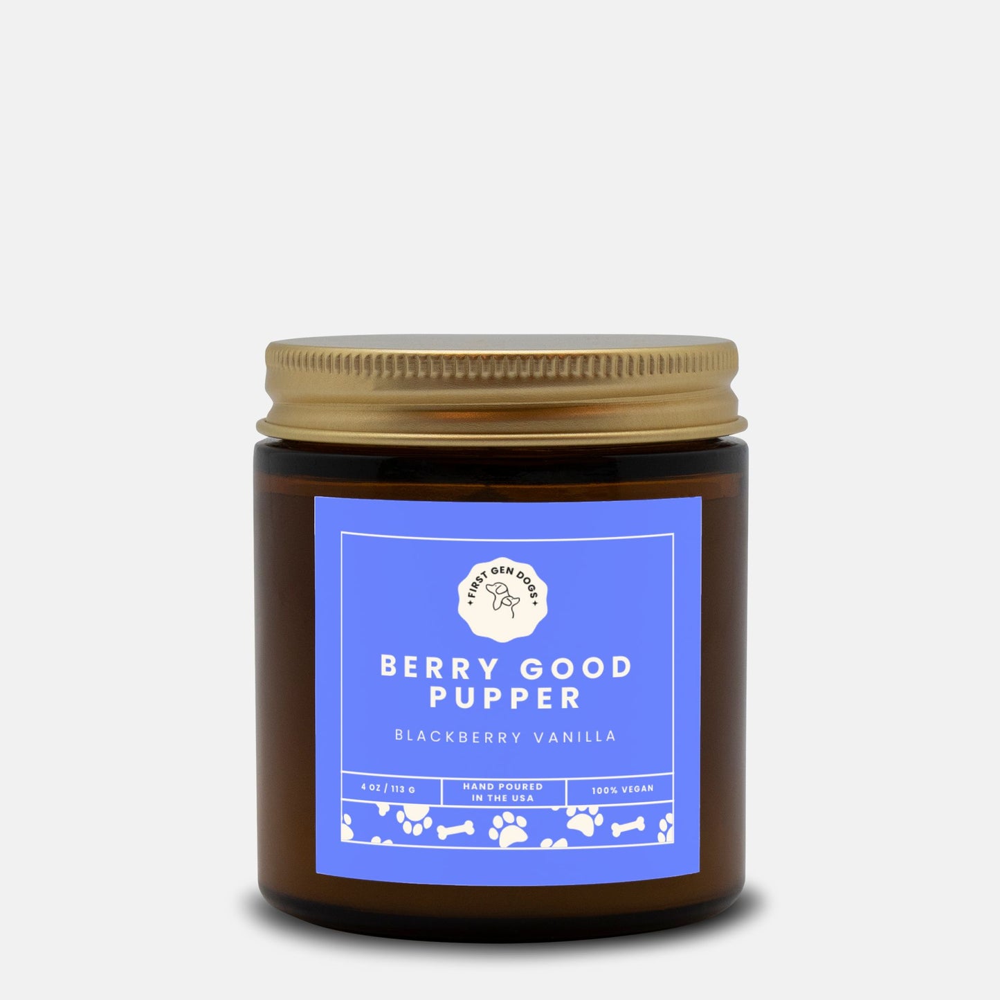 Berry Good Pupper Candle