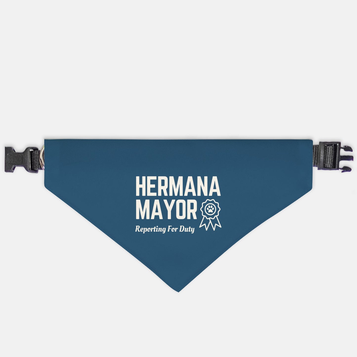 Hermana Mayor Reporting For Duty Dog Bandana