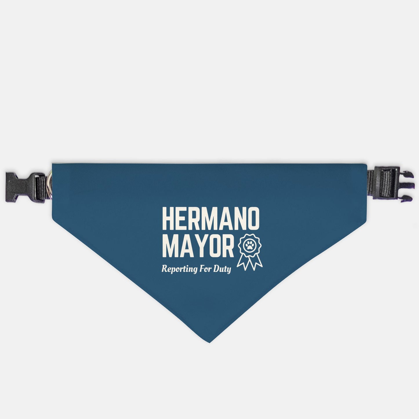 Hermano Mayor Reporting For Duty Dog Bandana